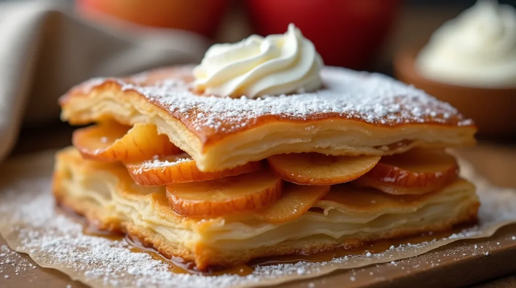 Simple apple puff pastry recipe