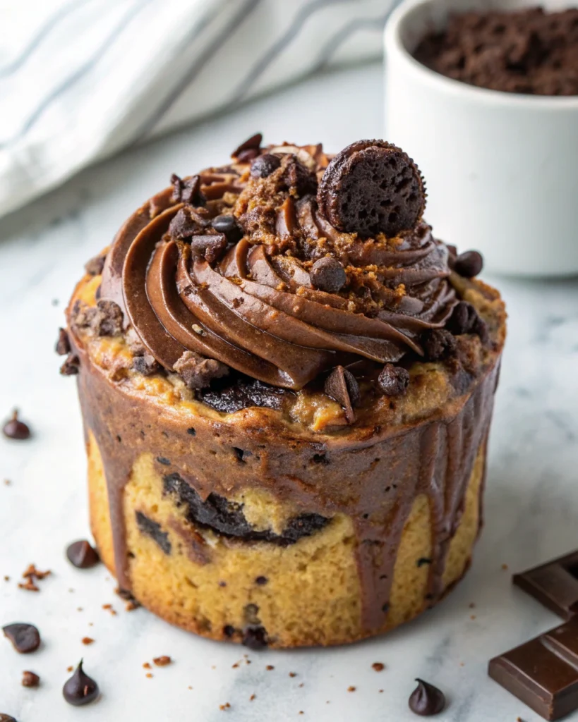 chocolate chip mug cake