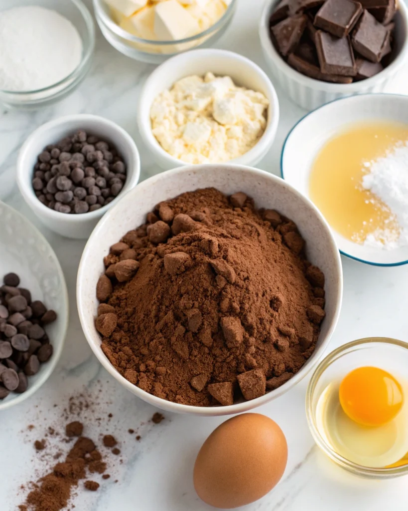 triple chocolate cake
