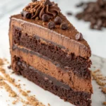 triple chocolate cake