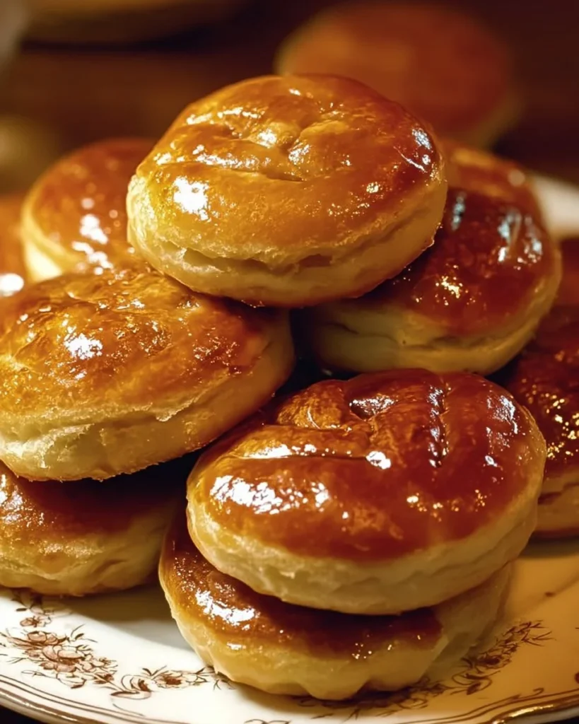 Delicious apple pie biscuits fresh out of the oven