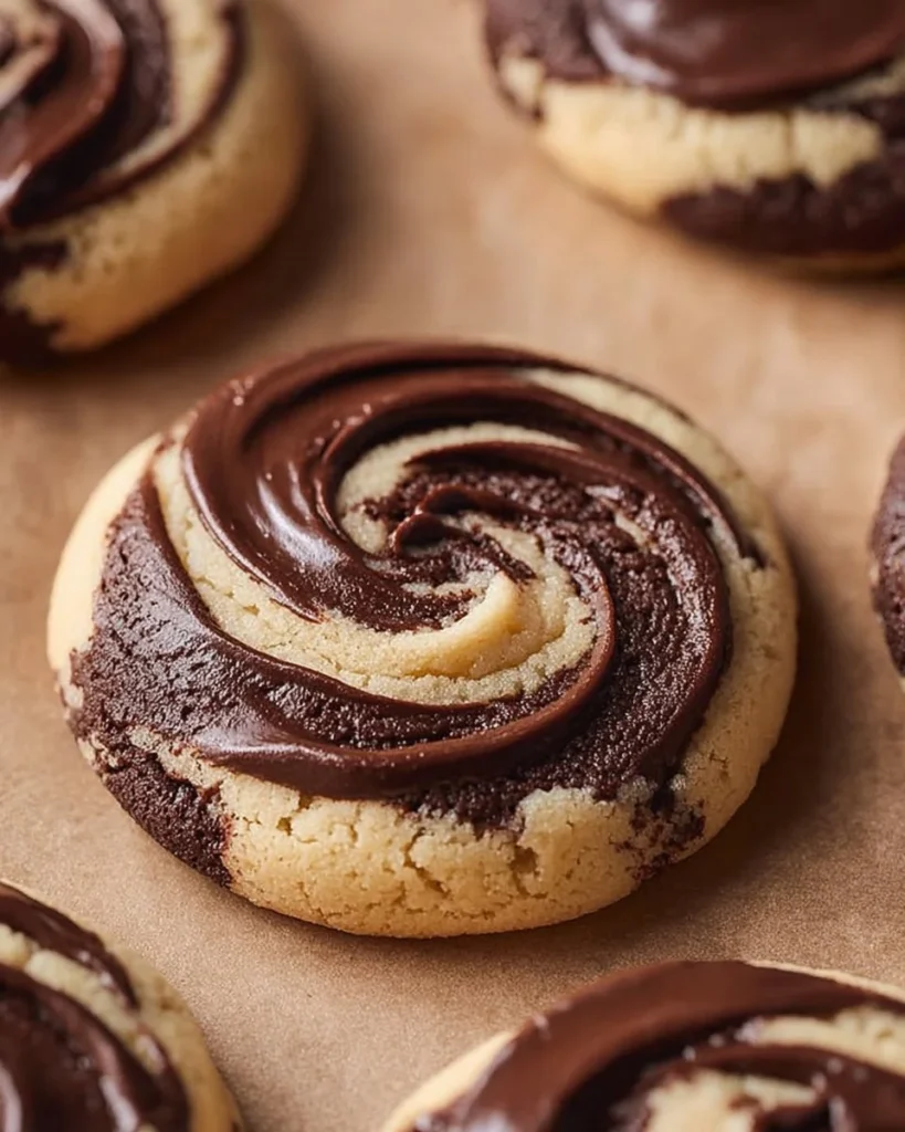 Delicious homemade Brookies Cookies combining brownies and cookies