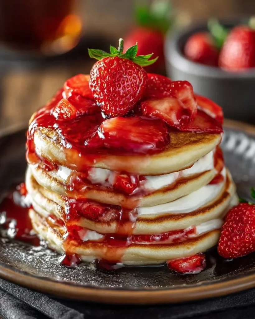 Delicious Caramel Apple Cheesecake topped with caramel and apple slices