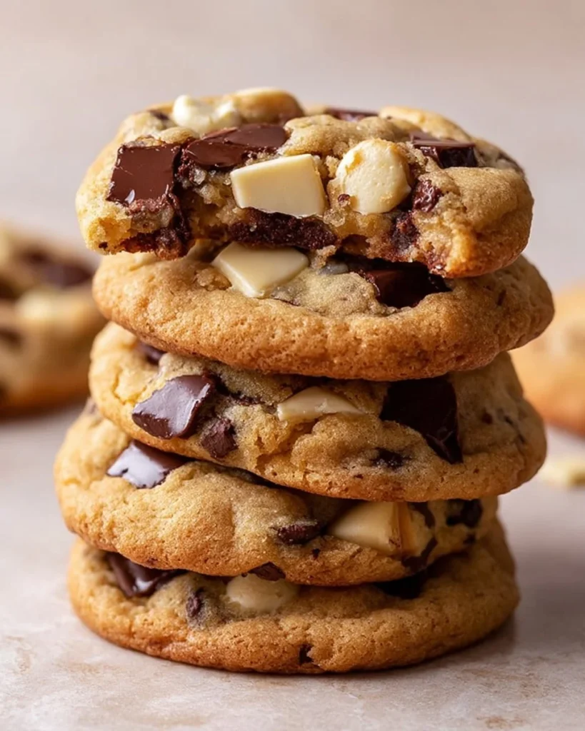 Delicious Caramilk Cookies with caramel and chocolate chips