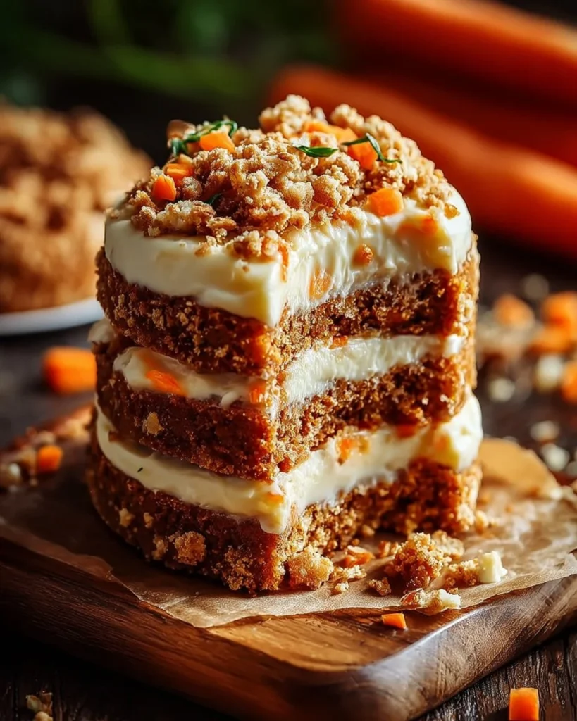 Carrot cake cheesecake cookies with cream cheese frosting and spices