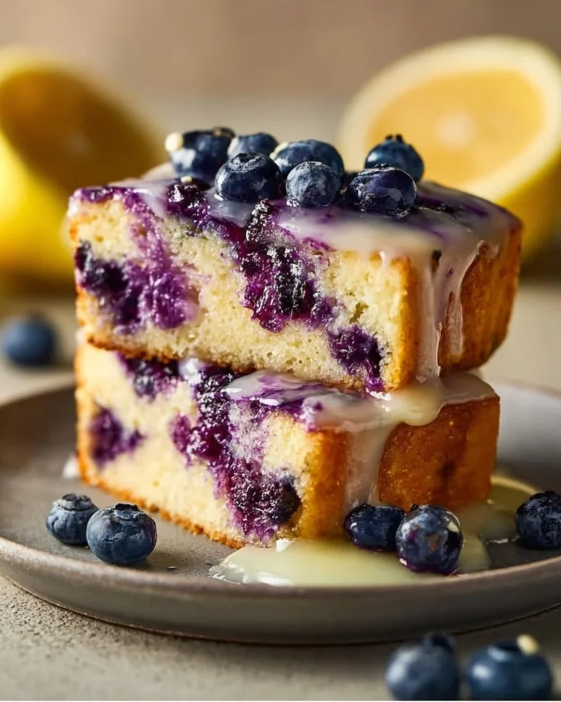 Delicious homemade cheesecake squares on a plate