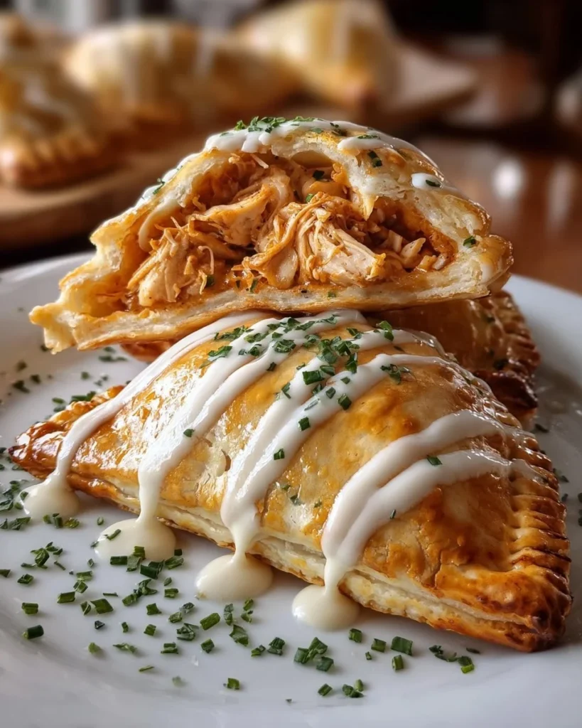 Cheesy Ranch Chicken Crescents served as a tasty dinner option