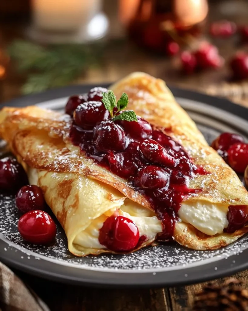 Delicious Cherry Cheesecake Chimichangas ready to satisfy your sweet tooth