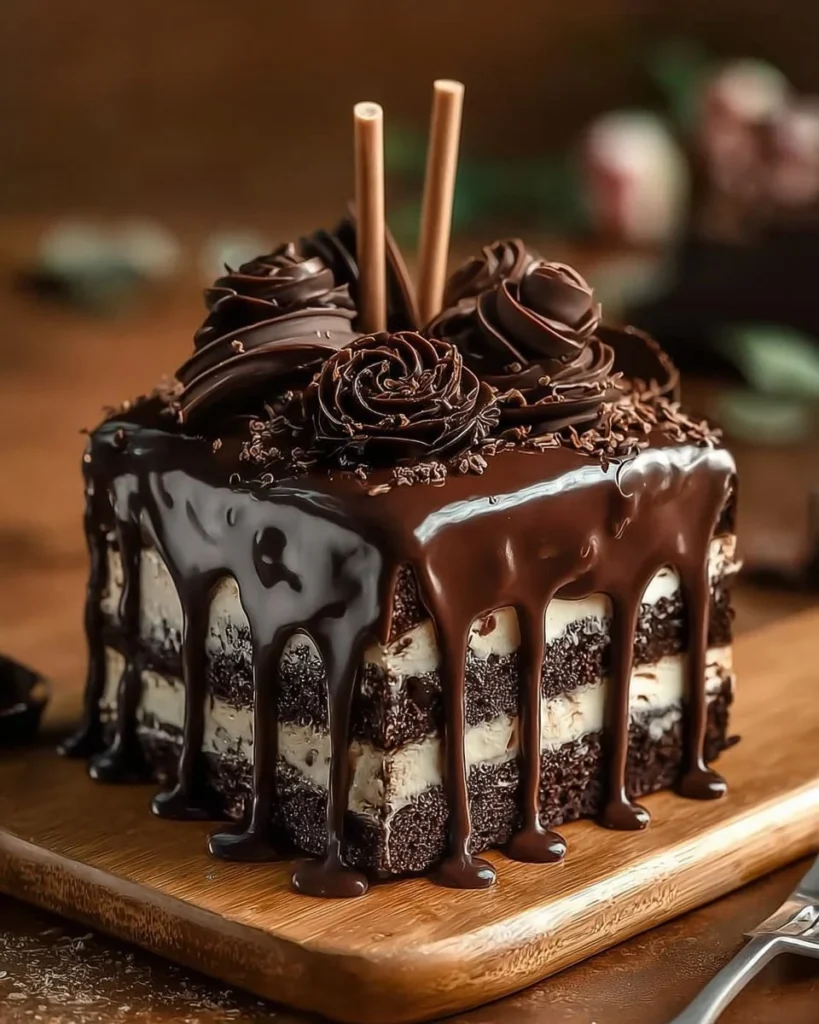 Chocolate-covered ice cream bars on a wooden table, ready to be enjoyed.