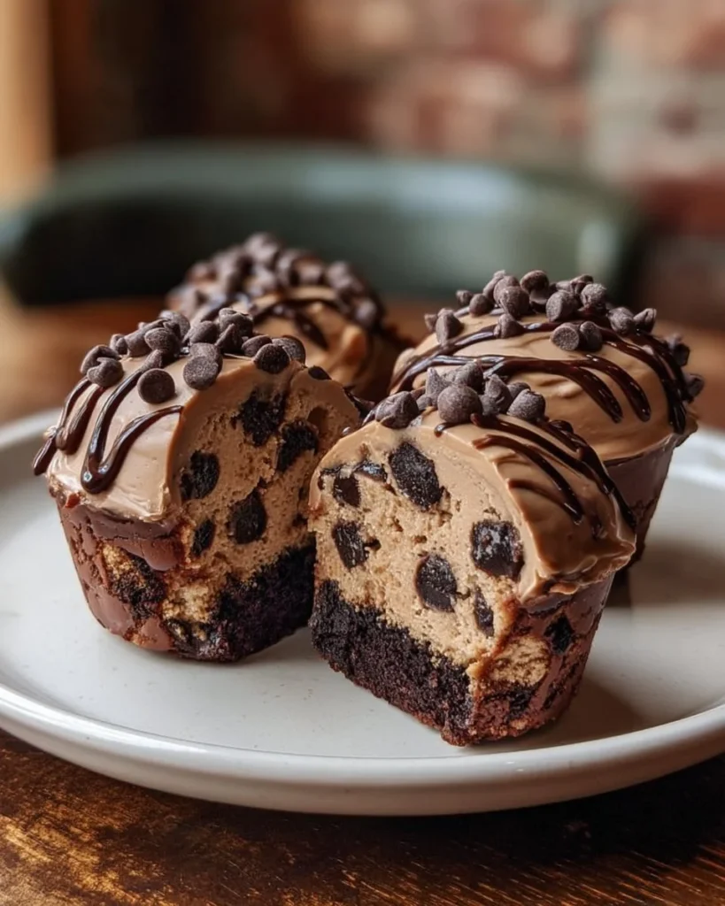 Delicious Chocolate Peanut Butter Cup Delight dessert on a plate