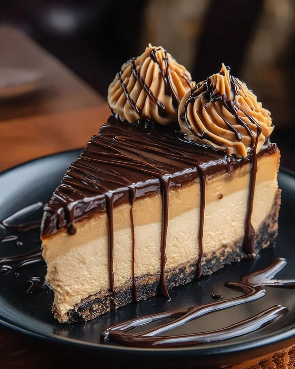 Delicious Chocolate Peanut Butter Pie topped with whipped cream and chocolate shavings