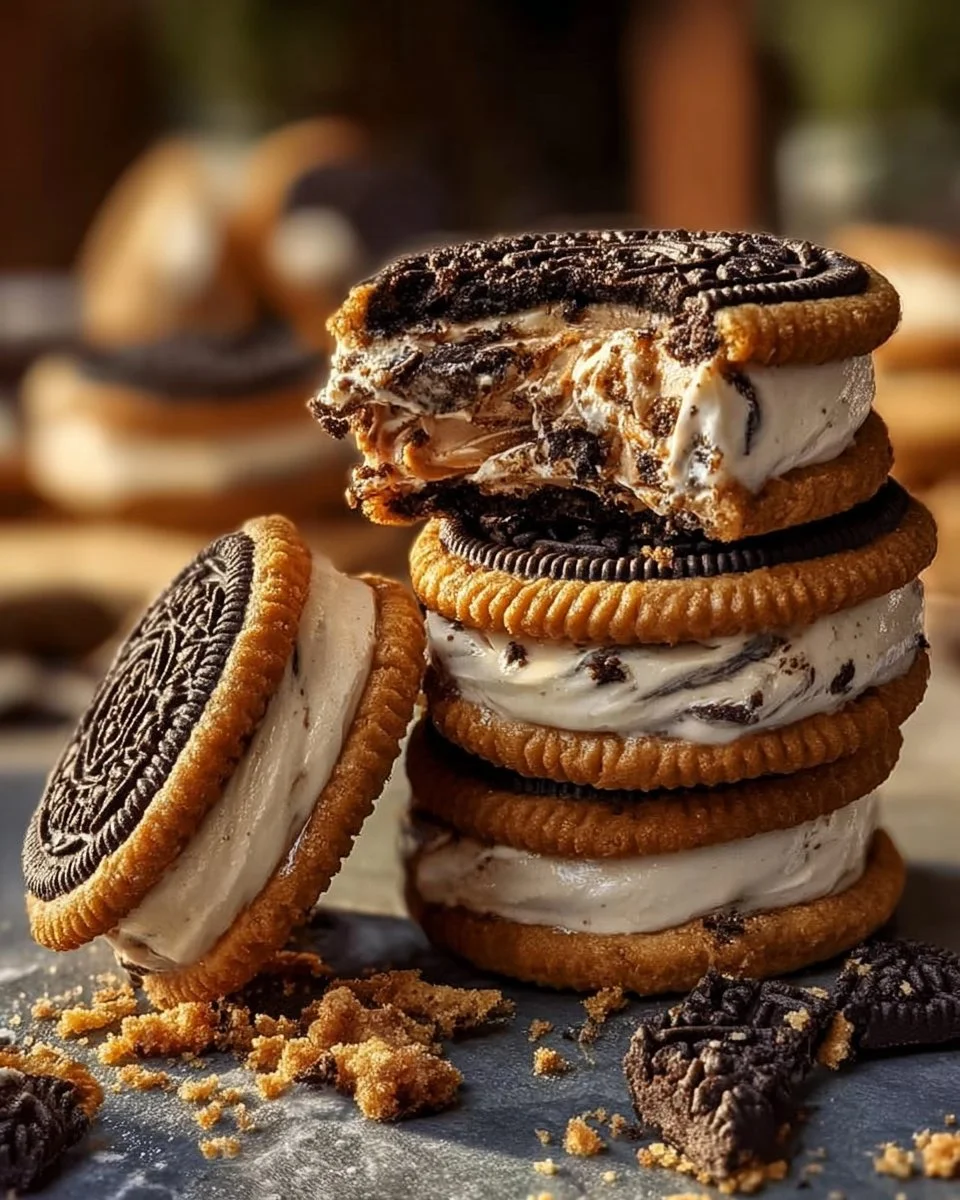 Decadent Cookies & Cream Cheesecake Deep-Fried Oreos dessert