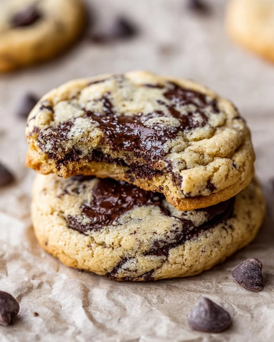 Homemade Cookies & Cream Cookies with chocolate and cream filling