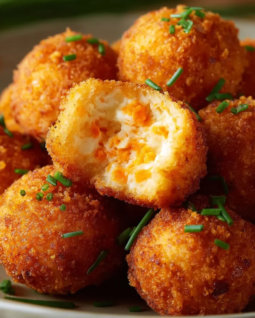 Delicious Crab Rangoon Bombs, crispy fried dumplings filled with creamy crab mixture
