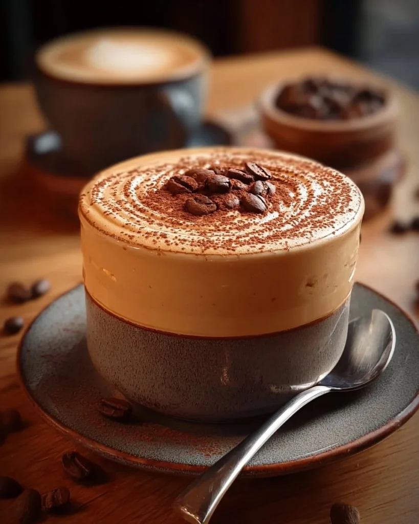 A cup of creamy coffee topped with whipped cream and chocolate shavings