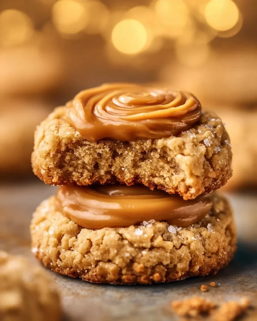 Delicious Dulce de Leche Cookies with creamy caramel filling