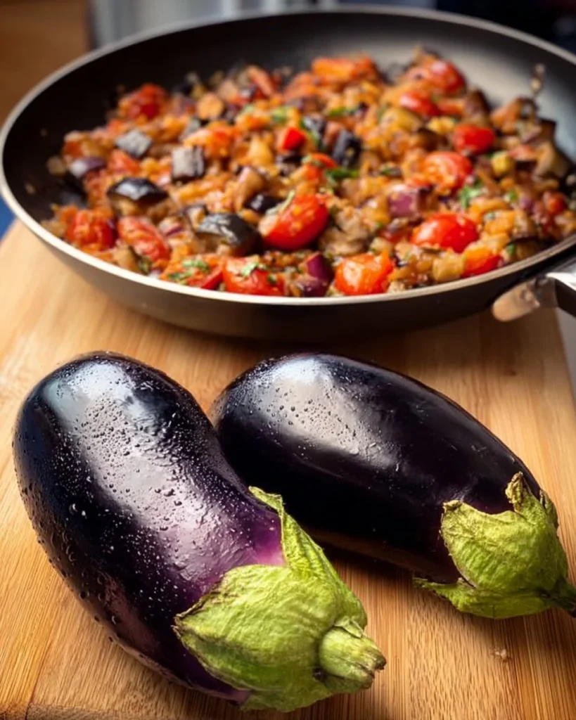 Delicious Easy Eggplant Delight dish served on a plate