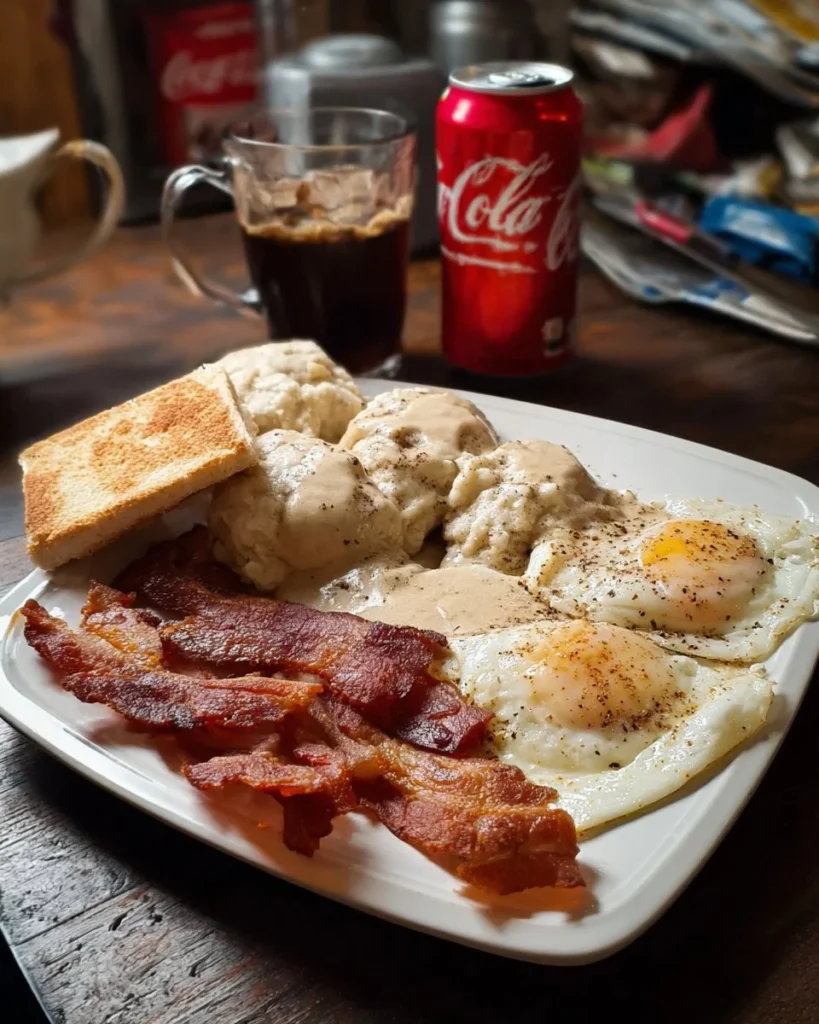 A delicious spread of food at a cheerful Sunday brunch gathering.