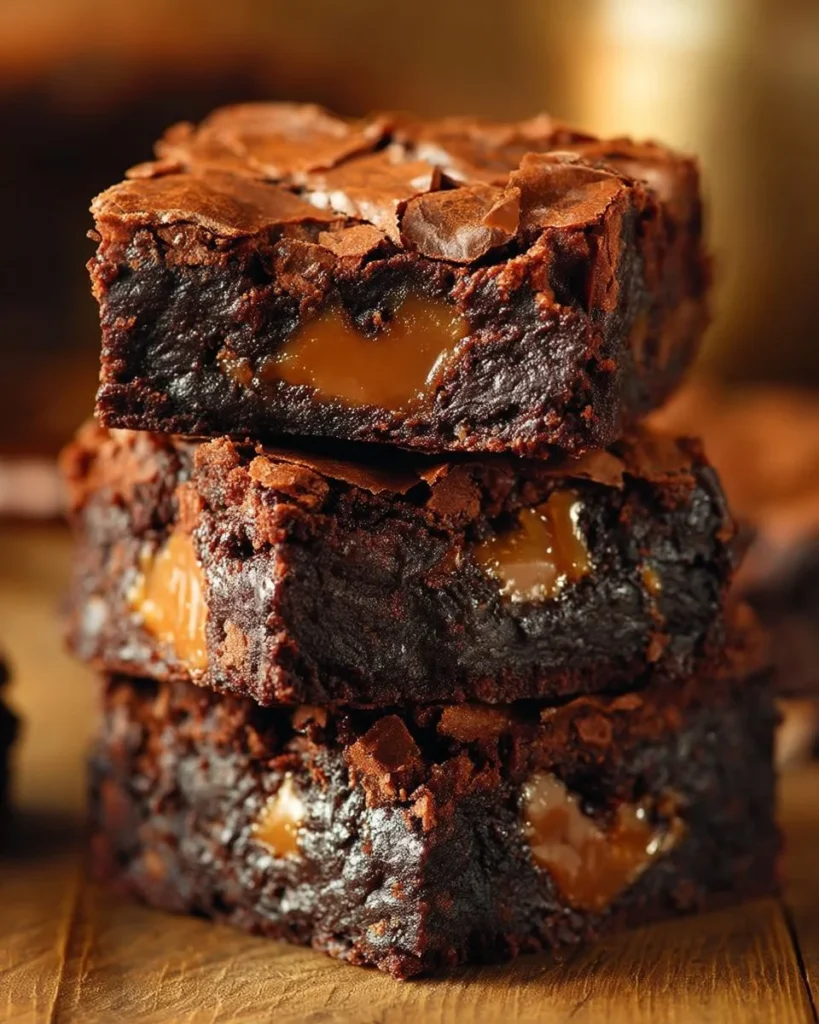 Fudgy peanut butter brownies with a rich chocolate texture and creamy topping.