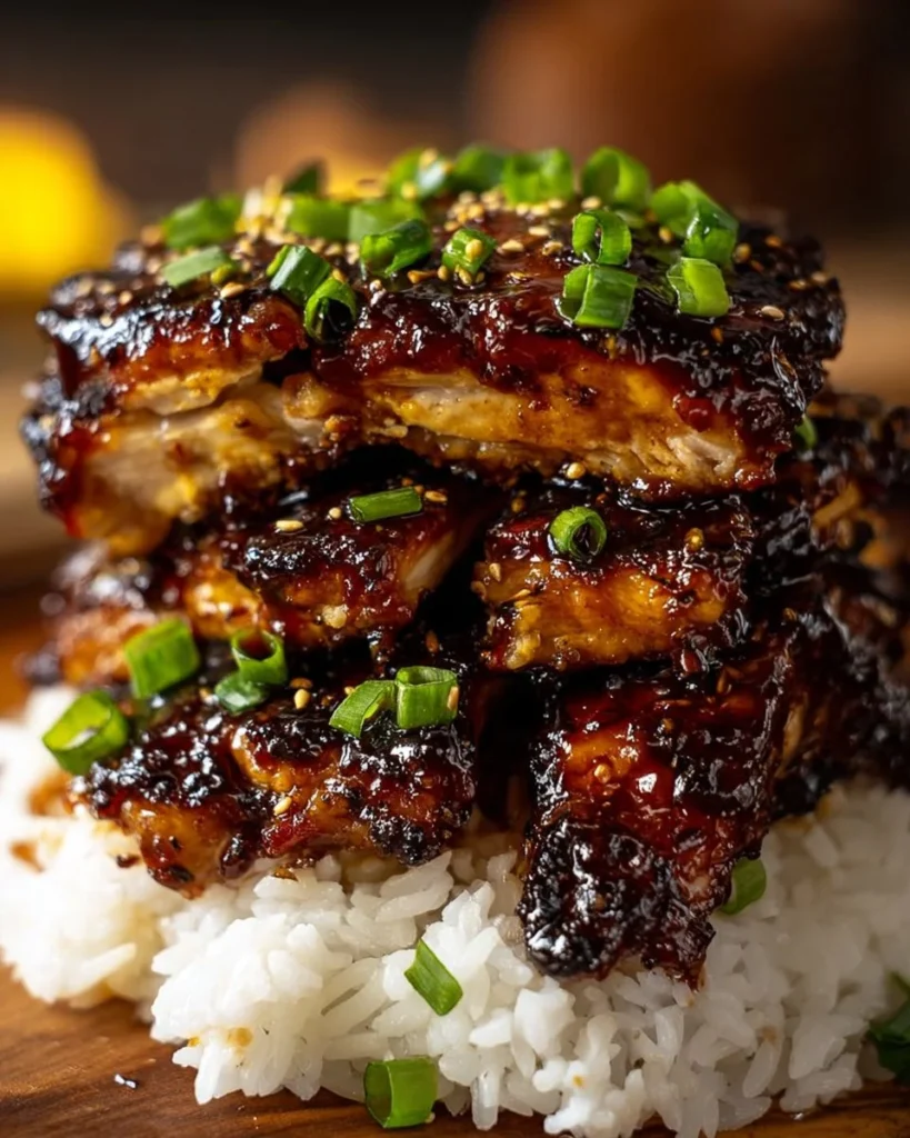 Hawaiian Turn Turn Chicken Stack with vibrant toppings and sides