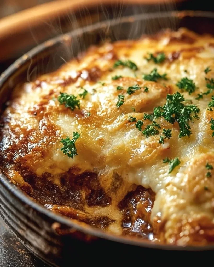 Delicious hearty chicken pot pie with flaky crust and fresh vegetables
