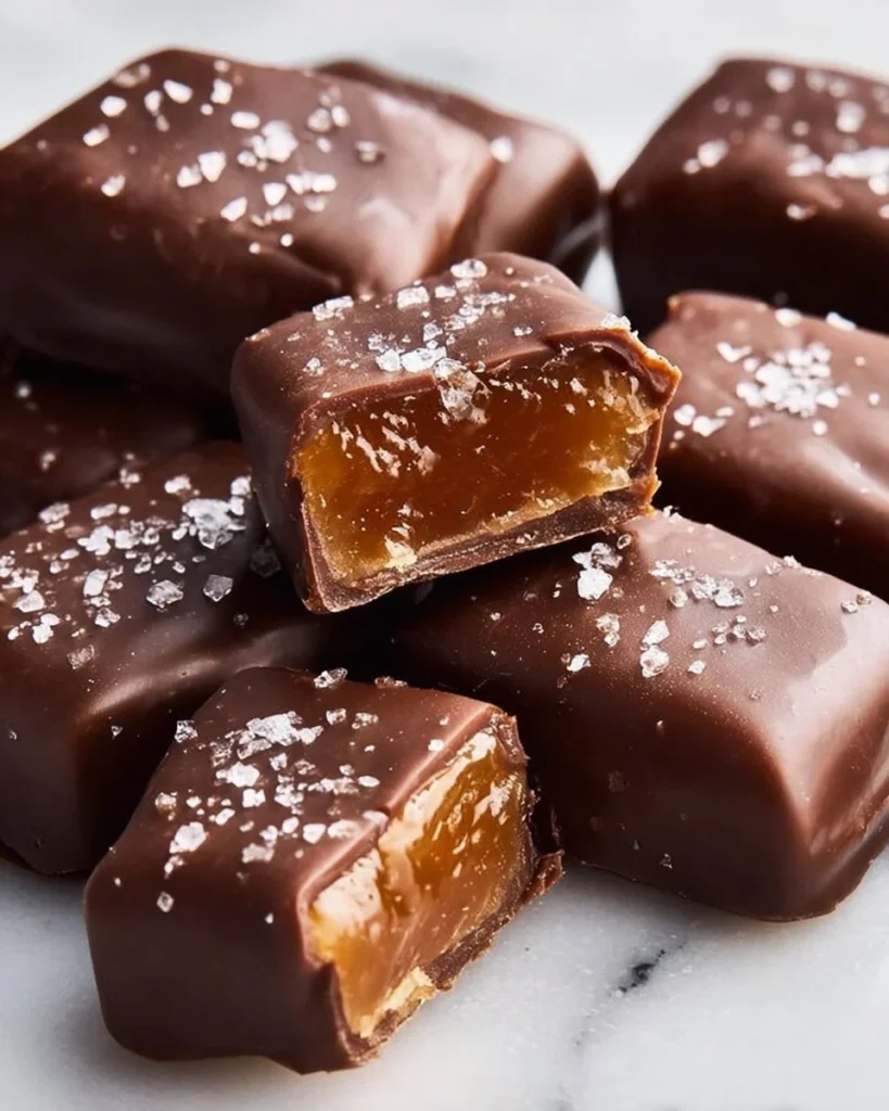 Delicious homemade date caramels on a plate ready to enjoy