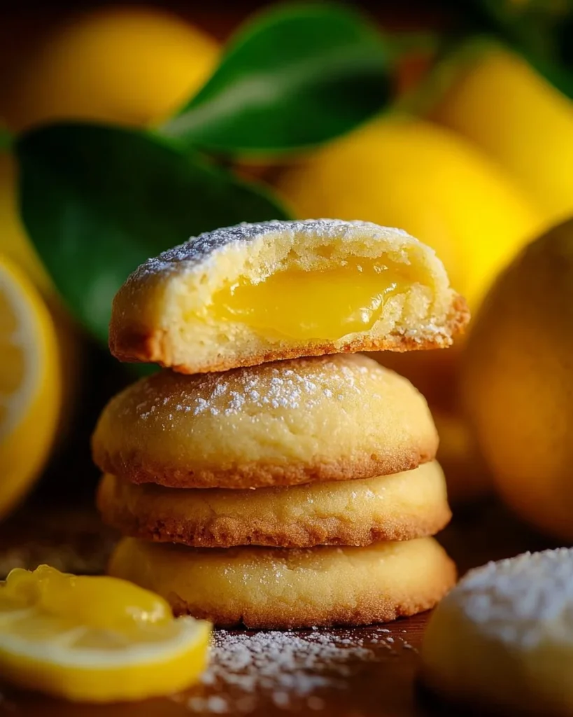 Lemon Cream Cheese Cookies topped with zest and cream cheese frosting.