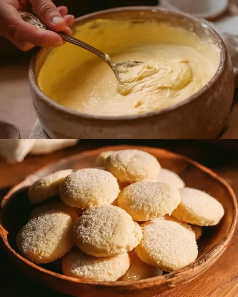 Tray of melt-in-your-mouth butter cookies ready to be enjoyed