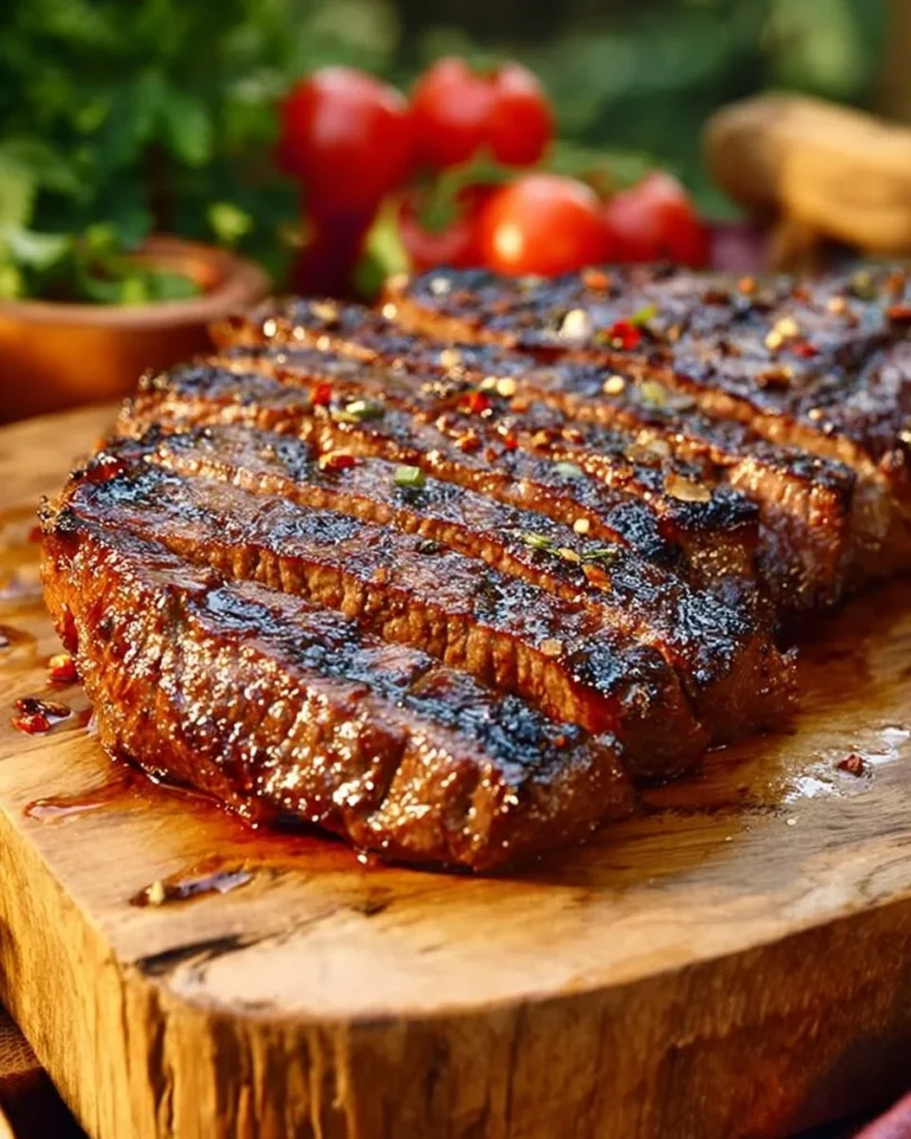 Delicious Mexican-style grilled steak served with fresh toppings on a plate