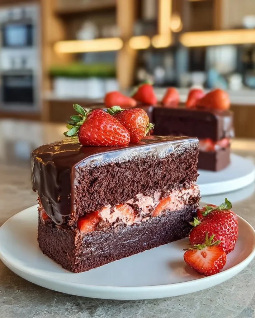 Delicious Molten Chocolate Pie with a gooey chocolate center