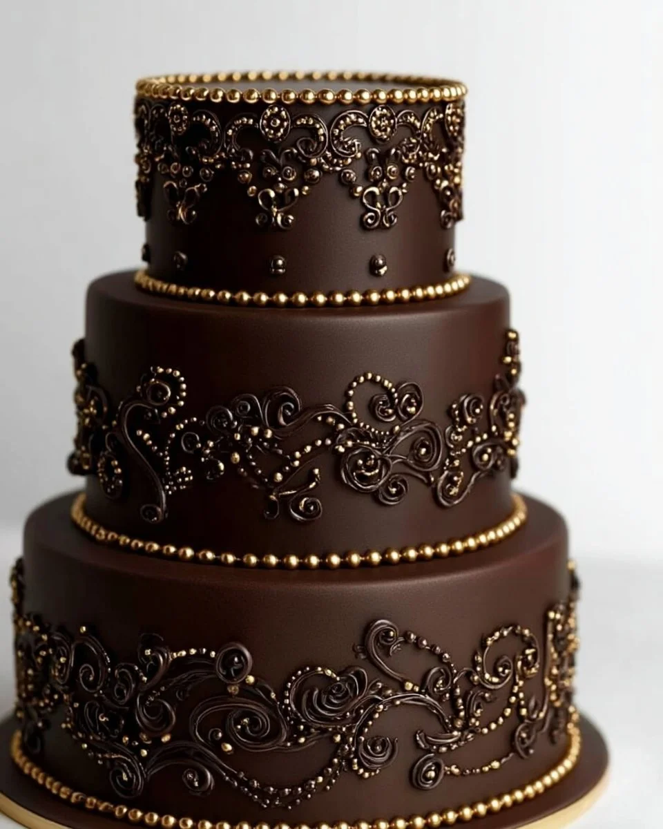 Opulent Chocolate Masterpiece Cake, a rich and decadent dessert