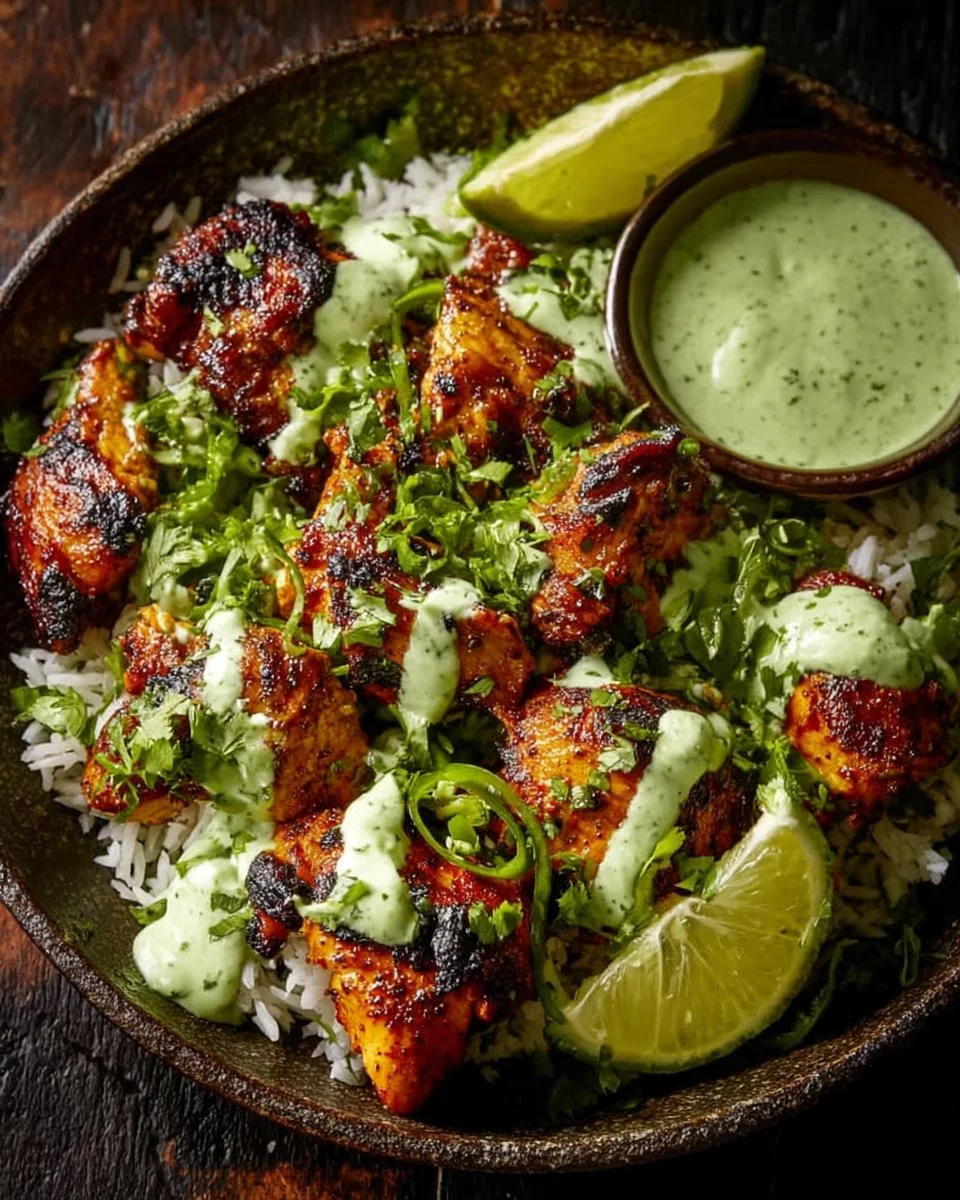 Oven Roasted Peruvian Chicken served with colorful sides