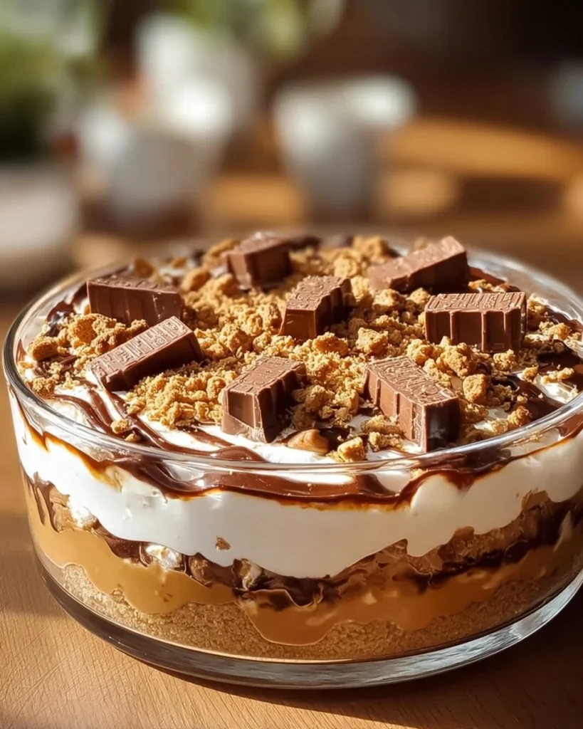 Delicious Peppermint Crisp Tart served on a plate with mint garnish