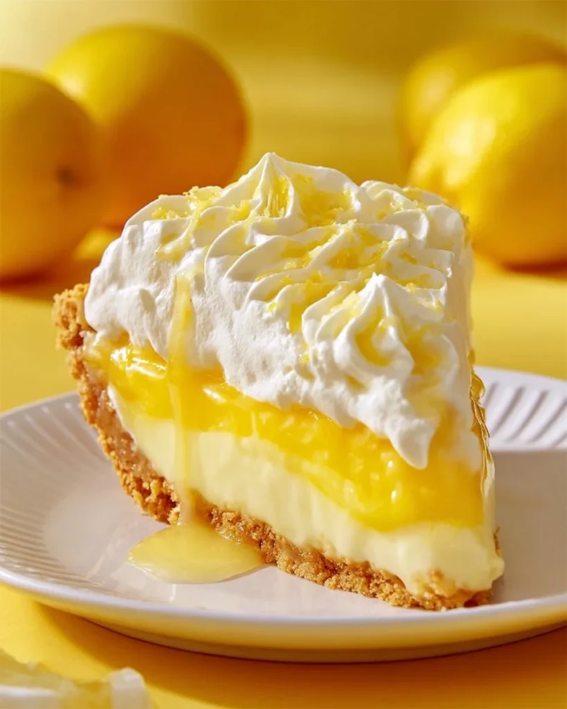 Homemade Pineapple Cream Pie with a creamy filling and tropical fruit topping