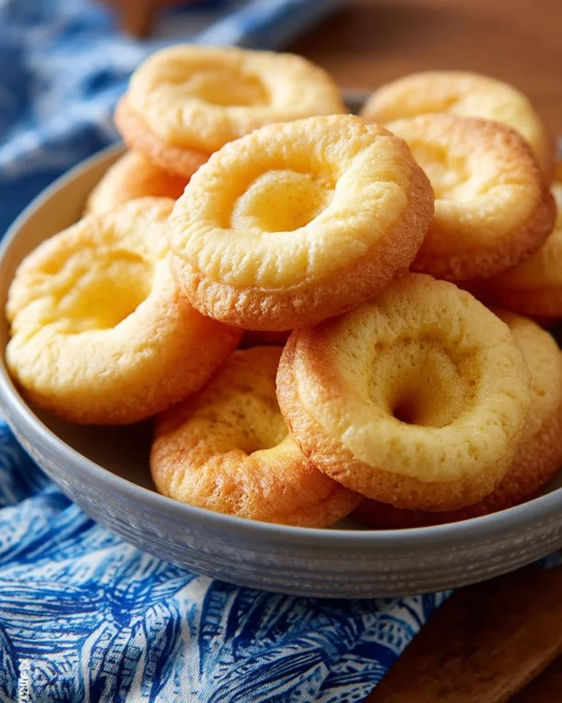 Pineapple pinwheel cookies freshly baked and arranged on a plate