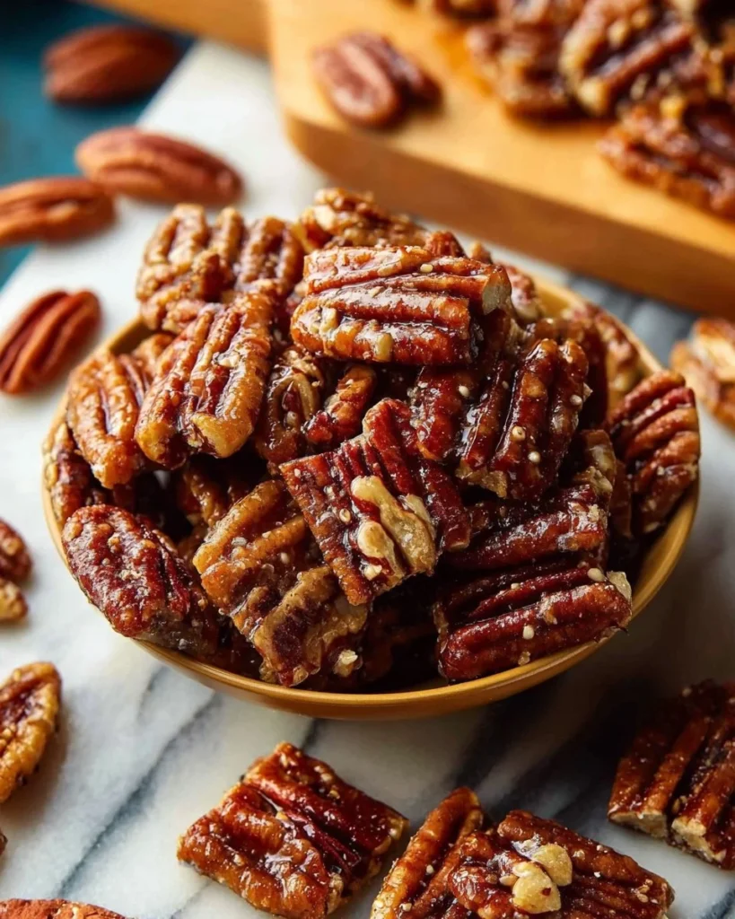 Delicious Praline Crunch dessert showcasing a nutty and sweet texture.