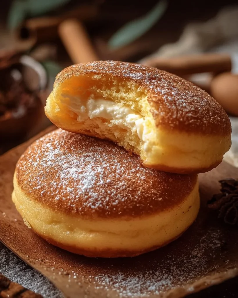 Pumpkin Spice Cheesecake-Stuffed Sugar Cookies on a plate