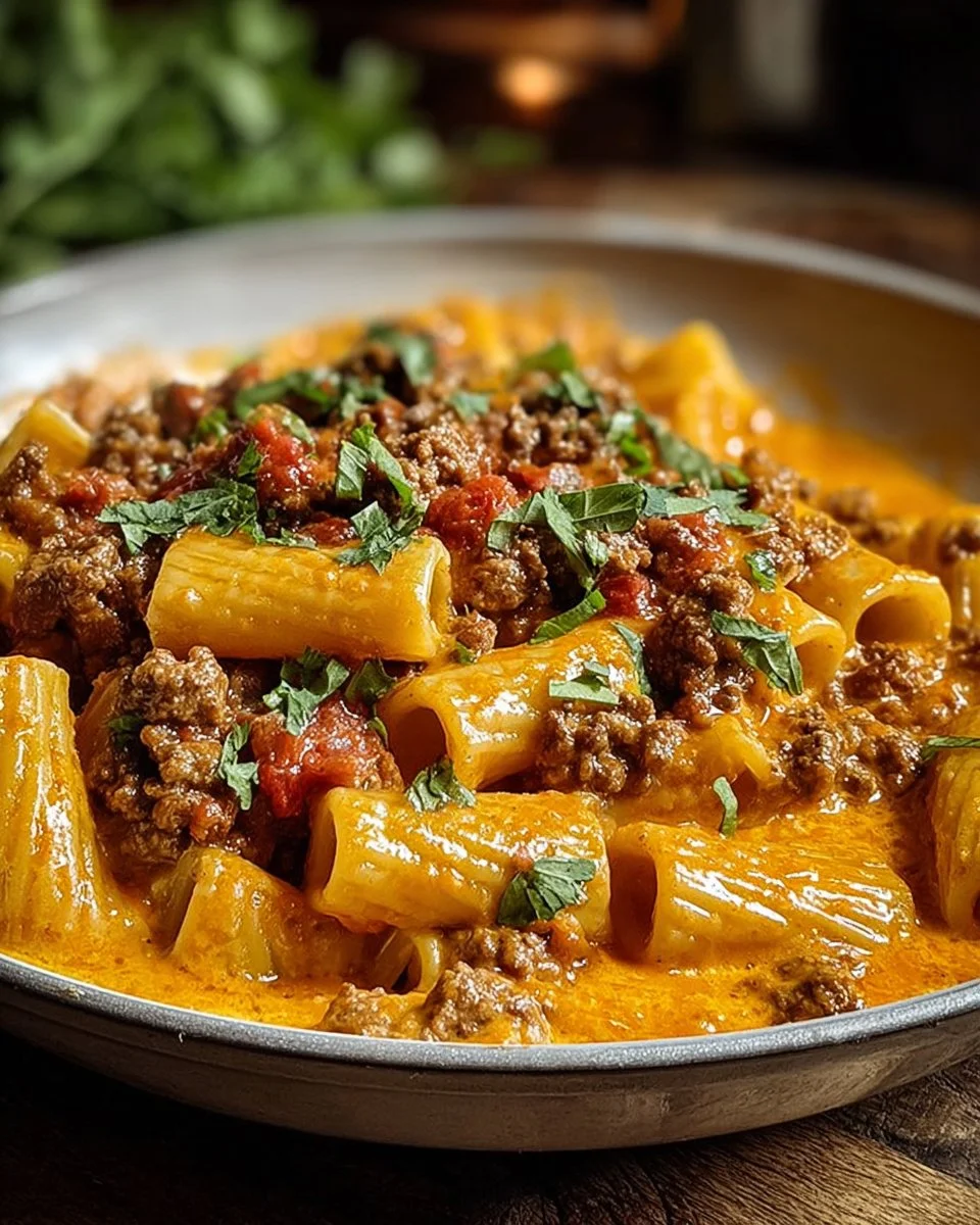A vibrant plate of Rotel Pasta Fiesta featuring colorful ingredients and cheese