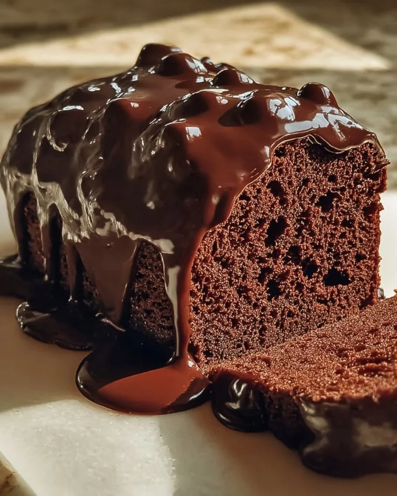 Sinfully decadent hot fudge brownie bread with rich chocolate and gooey fudge.