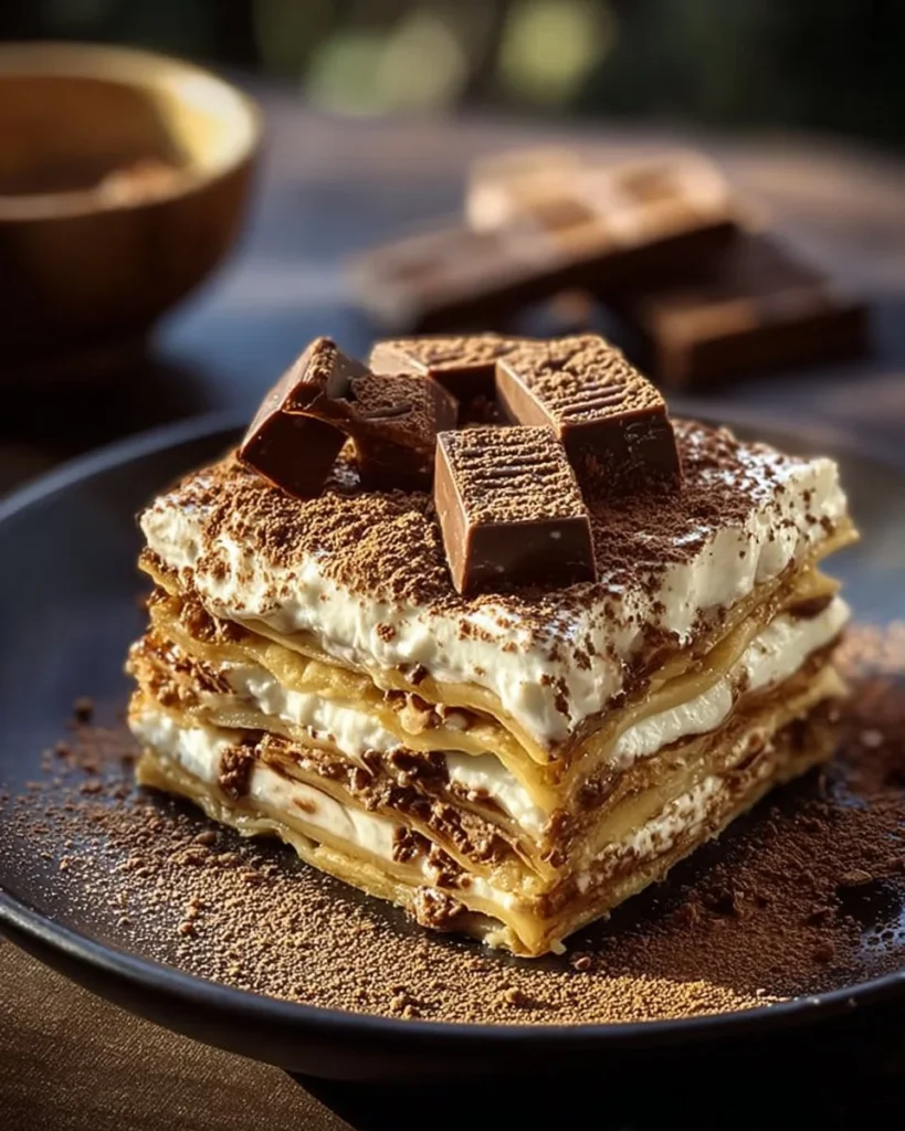 Deliciously layered S'mores Lasagna with chocolate and marshmallows