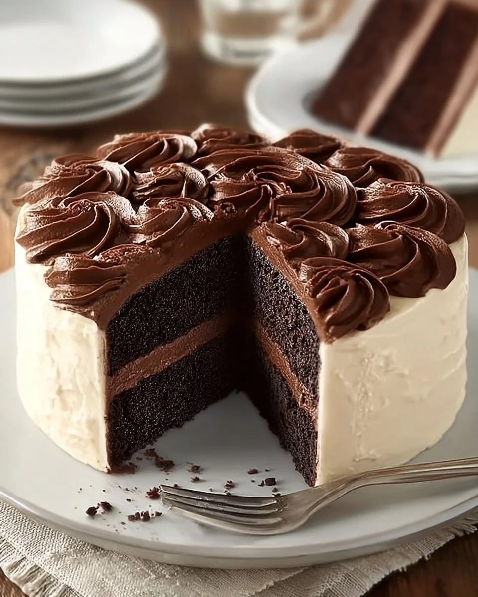 Sublime black velvet dessert showcasing rich textures and flavors.