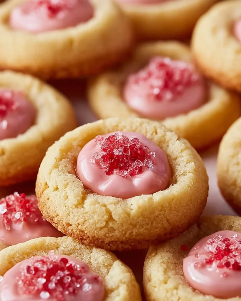 Delicious sugar cookie cups filled with frosting and sprinkles