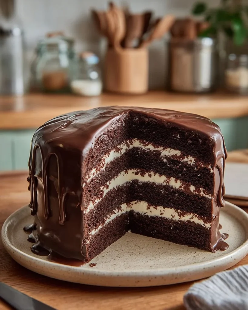 Tropical Pineapple Cheesecake topped with fresh pineapple slices and cream