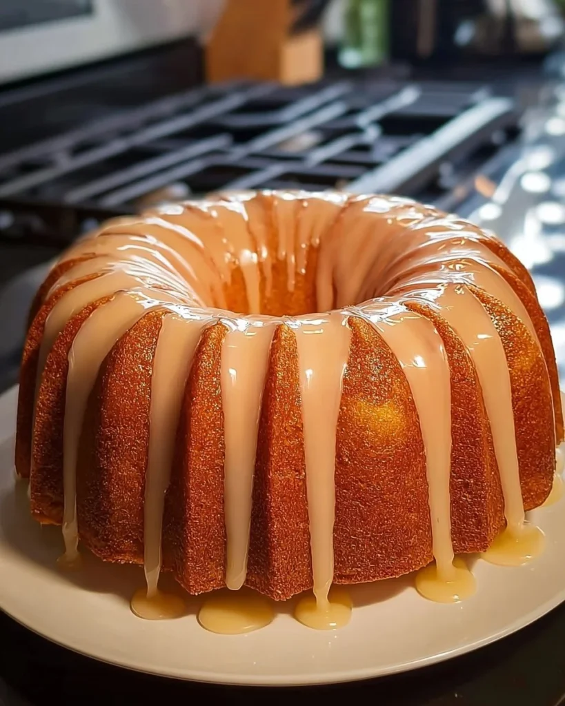 Slice of Vanilla Butter Cake with Cream Cheese Frosting on a plate