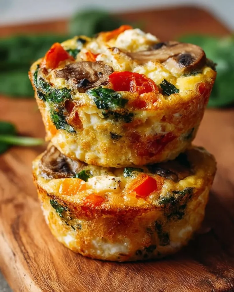 Veggie-loaded breakfast frittata cups recipe for a nutritious morning meal